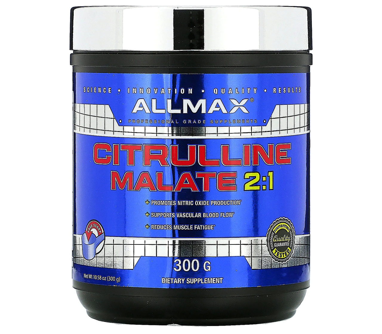 

Citrulline Malate 2:1 AllMax Nutrition, 300 грамм