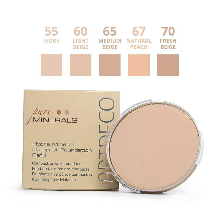 

Artdeco Hydra Mineral Compact Foundation Refill Минеральная компактная пудра запасной блок Ардеко в ассортимен