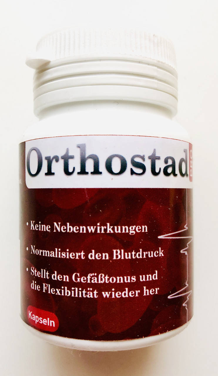 

Orthostad pro, капсулы Ортостад Про для нормализации артериального давления