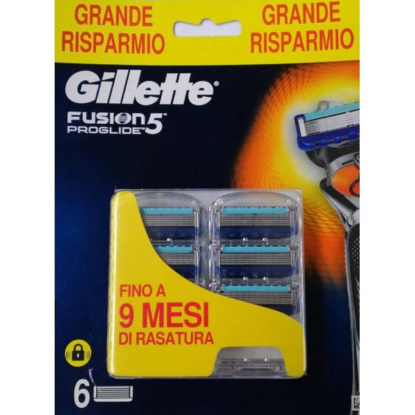 

Сменные картриджи для бритья (лезвия) мужские Gillette Fusion5 ProGlide, 6 шт