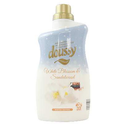 

Ополіскувач для прання Дуссі білий цвіт/сандал Doussy white blossom/sandalwood 33p 1L 9шт/ящ (Код :