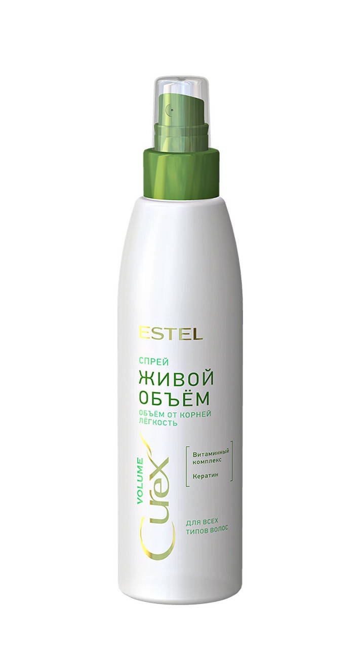 

Спрей "Живой объем" для всех типов волос ESTEL CUREX VOLUME, 200 мл