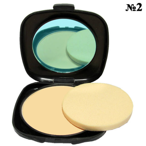 

Пудра для Лица Бежевая Матирующая Компактная Whitening two way cake Тон 02
