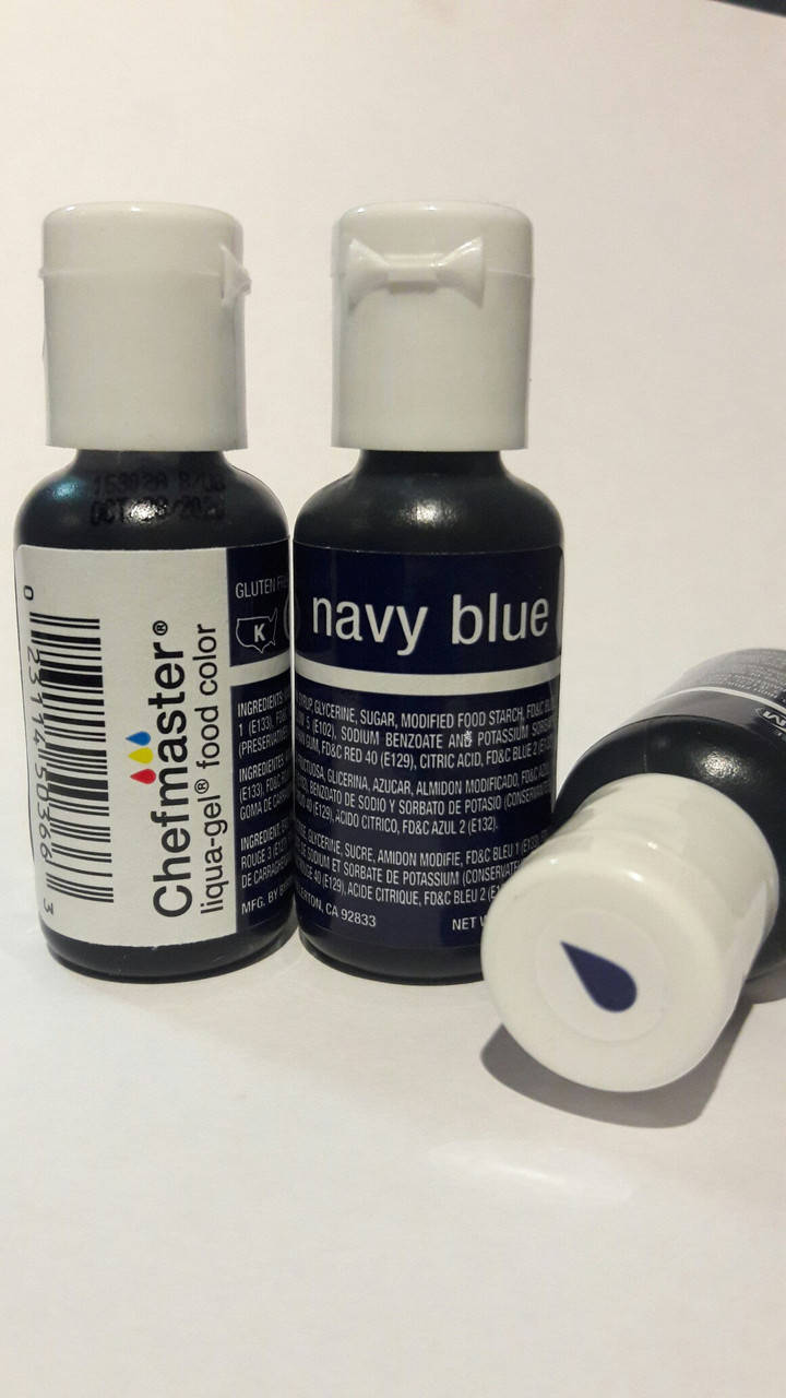 

ГЕЛЕВЫЙ КРАСИТЕЛЬ CHEFMASTER NAVY BLUE / ТЕМНО- СИНИЙ, 20 ГРАММ (США)
