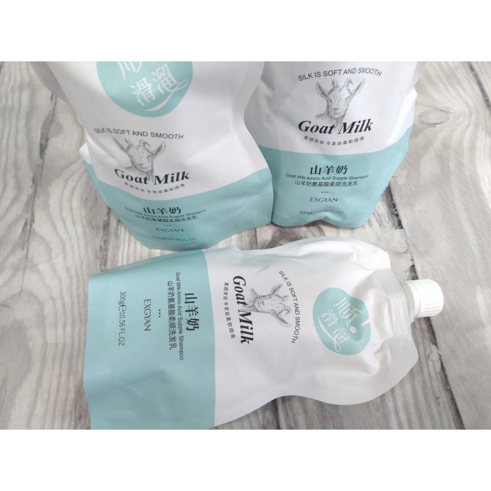 

Шампунь для волос EXGYAN Goat Milk, 300 гр