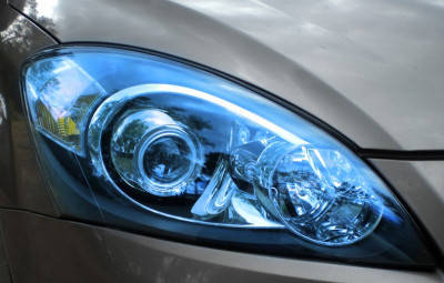 

Пленка для фар синяя, Синий