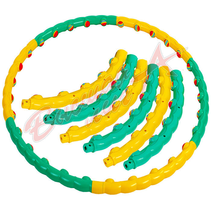

ОБРУЧ МАССАЖНЫЙ HULA HOOP COLOR BALL