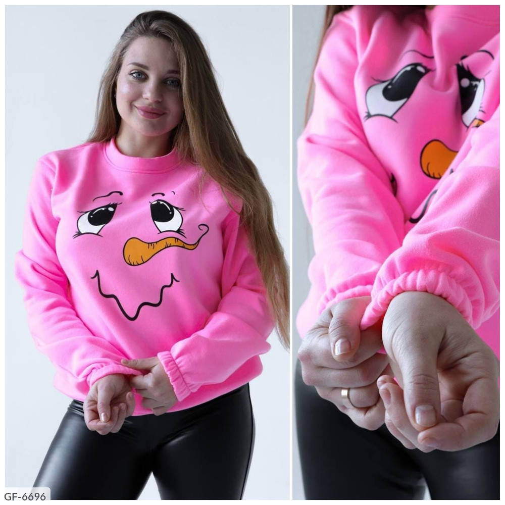 

Свитшот женский мод. 5203 (48-50, 52-54, 56-58) "TEVI" недорого от прямого поставщика