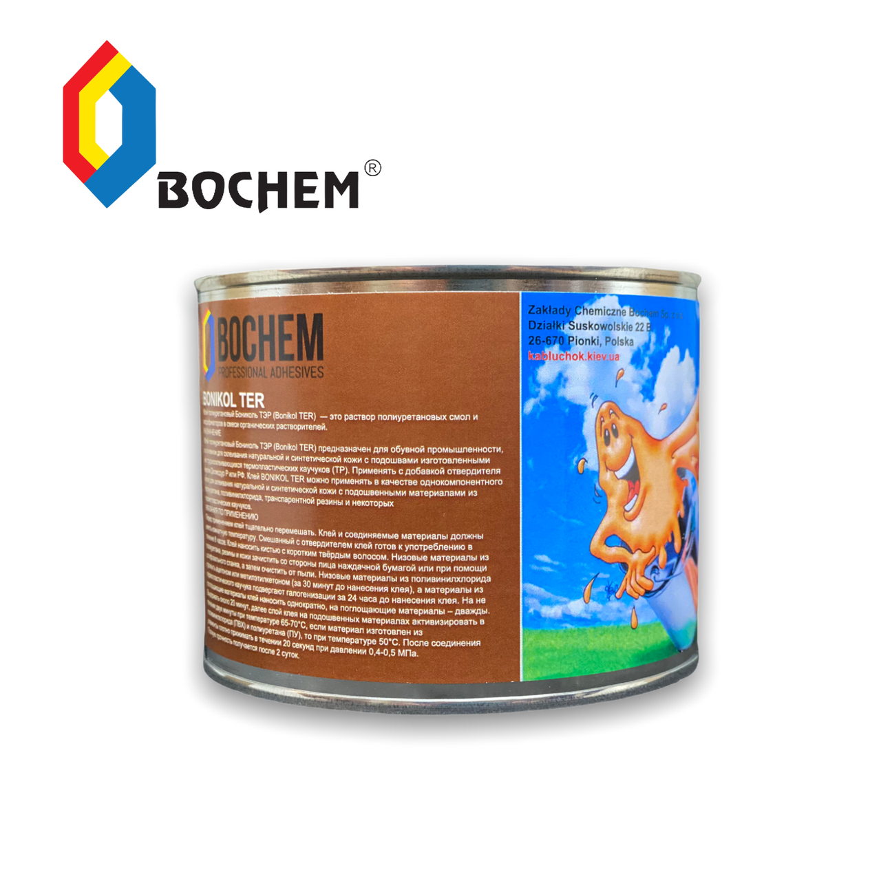 

Клей десмокол BONIKOL TER 0.4 кг (прозрачный)