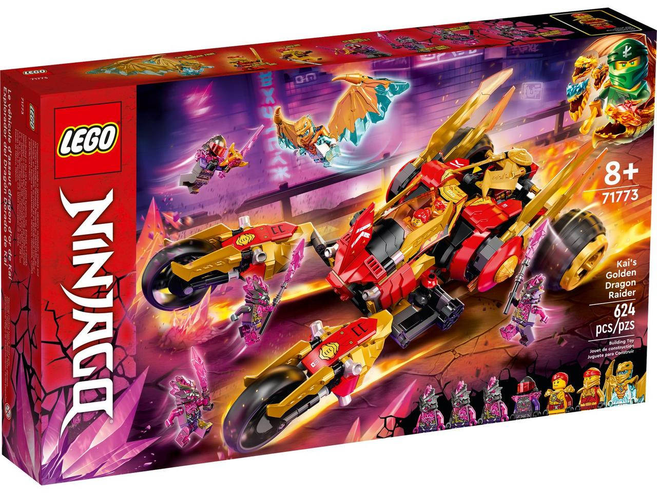 

LEGO® 71773 Ninjago - Гонщик золотого дракона Кая, Синий