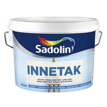 

Краска для потолка Sadolin Innetak, 5 л, Белый