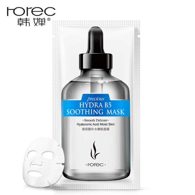 

Маска для лица Rorec Hydra B5 Mask гиалуроновая кислота и экстракт ментола (30г)