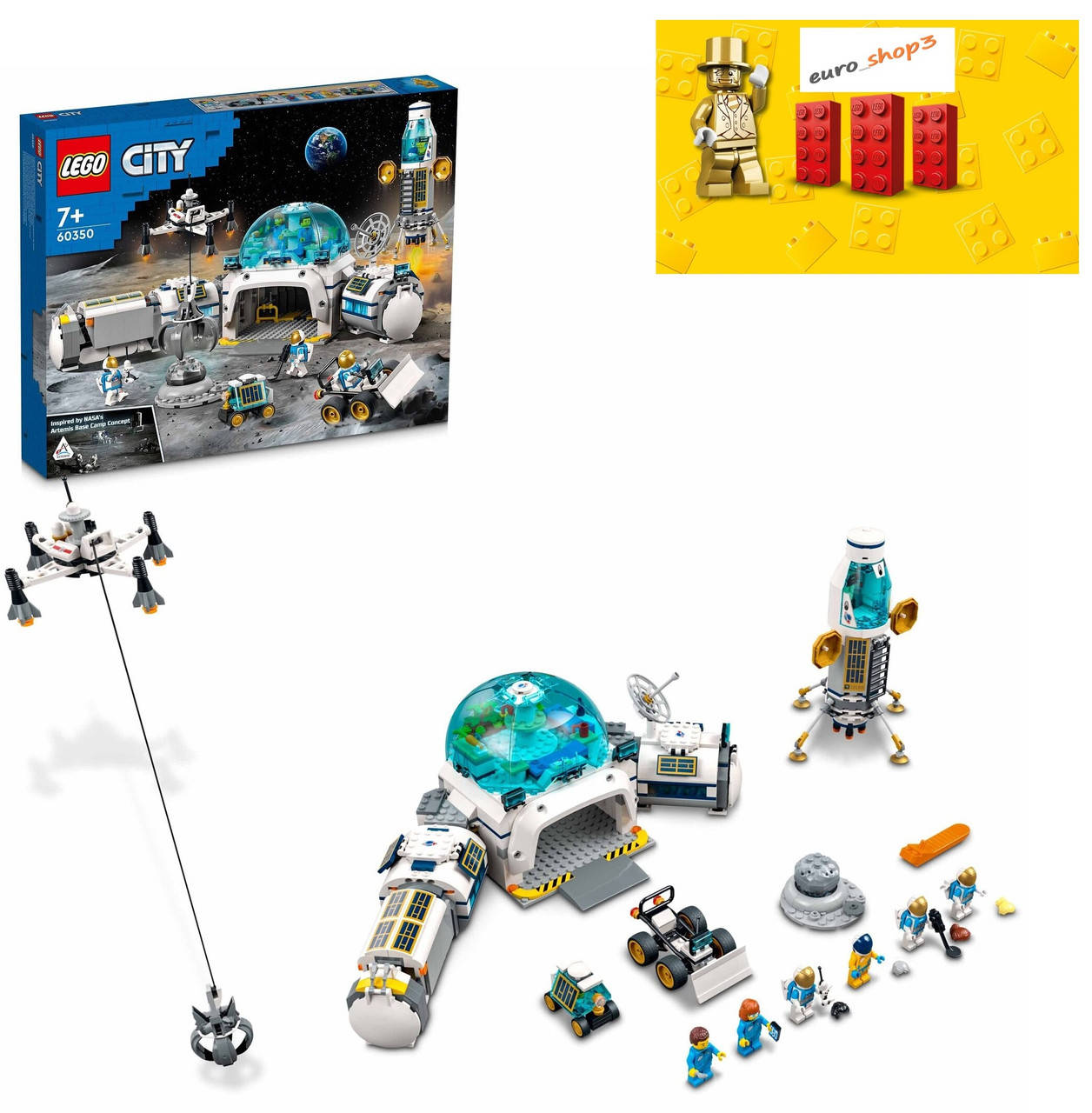 

LEGO City Исследовательская станция на Луне 60350