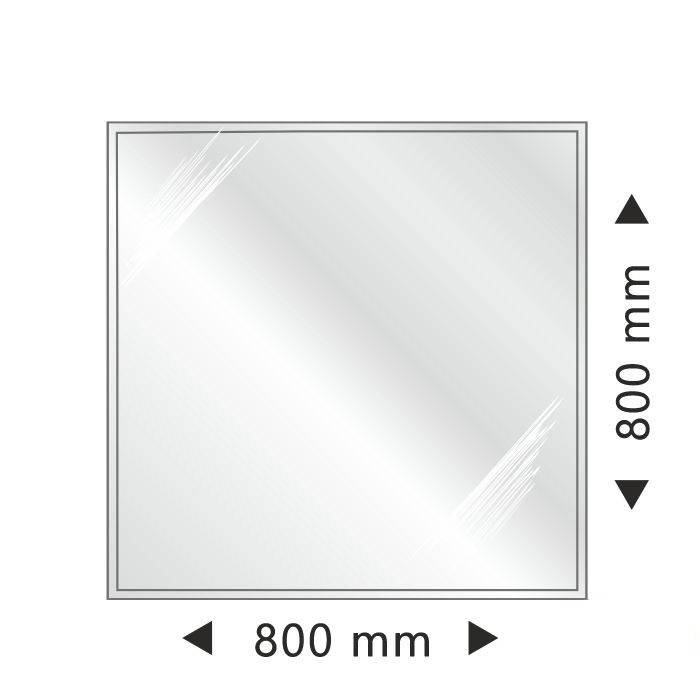 

Квадратная стеклянная основа 800x800 mm