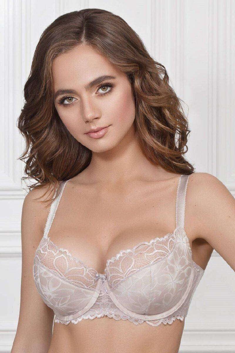 

Бюстгальтер Meri Jasmine 1301/31 серо-розовый, Розовый;серо-розовый