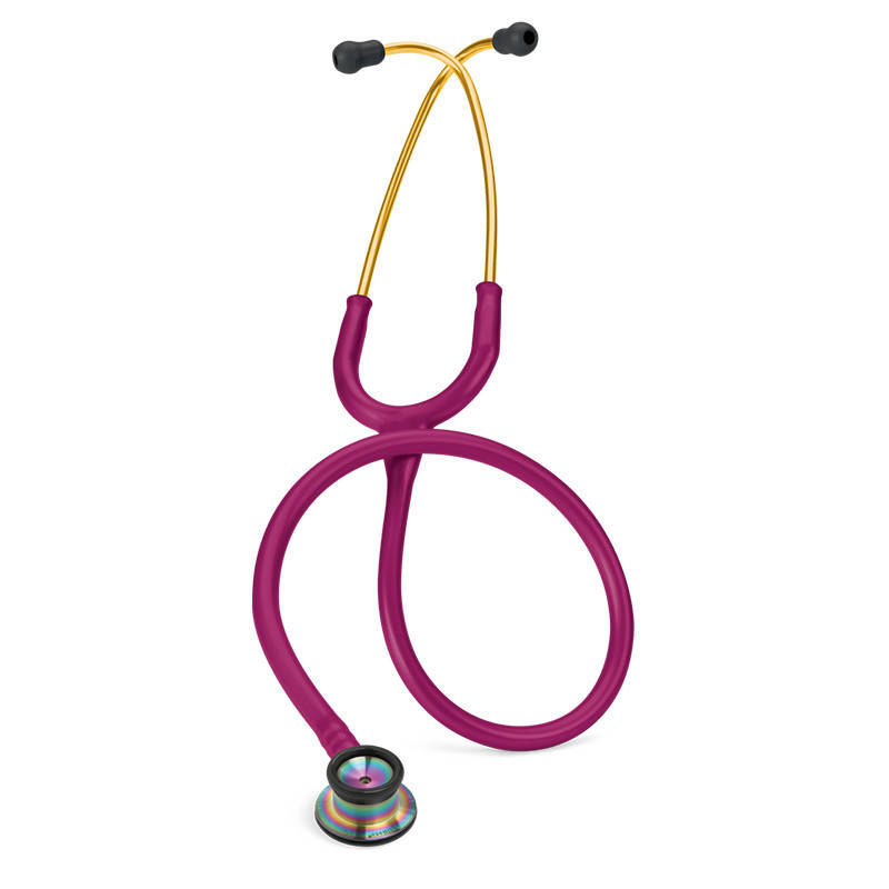 

Стетоскоп Littmann Classic II Infant Малиновый с радужным оголовьем