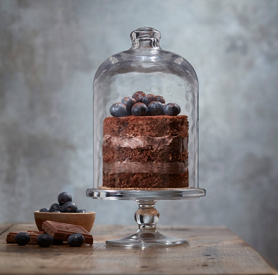

Бонбоньерка, Стеклянный Колпак Клош 230мм Patisserie 96697 (1шт)