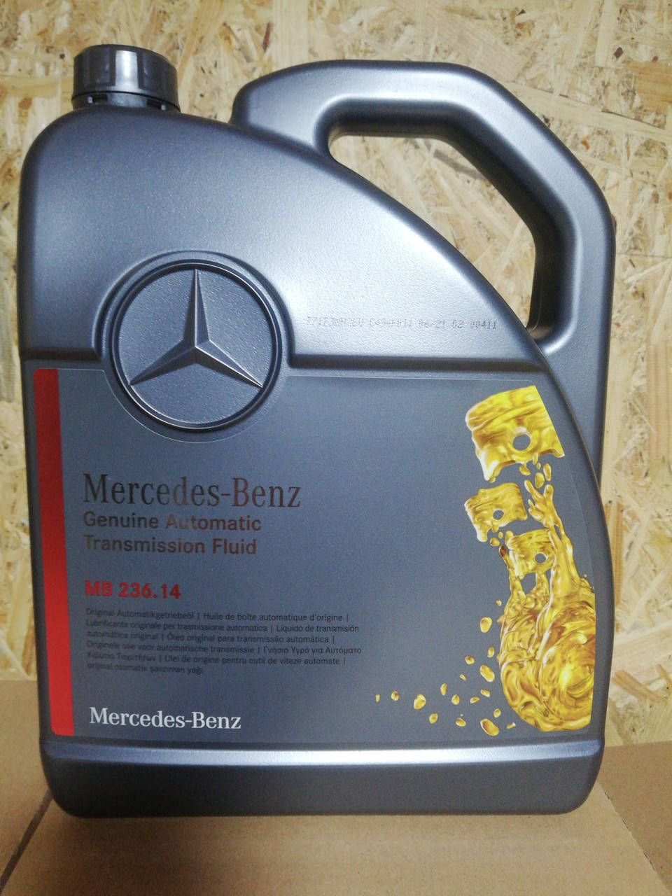 

Трансмиссионное масло Mercedes-Benz ATF MB 236.14 5л