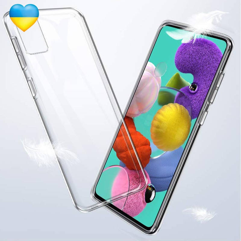

Прозрачный чехол ультратонкий для Samsung Galaxy A71 / Чехол на самсунг а71