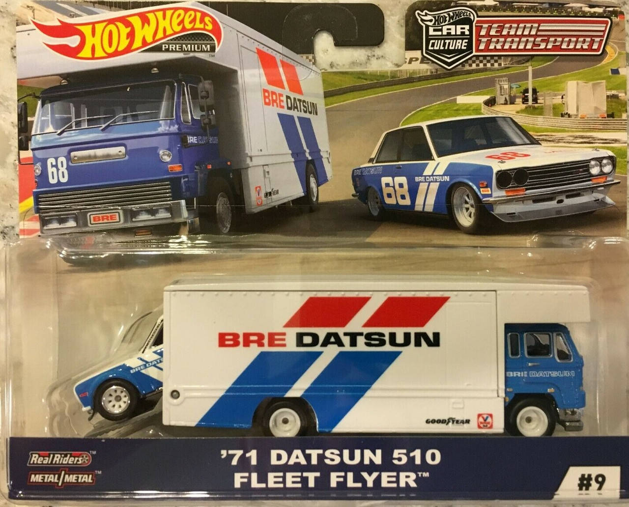 

Коллекционные модели Hot Wheels '71 Datsun 510 & Fleet Flyer