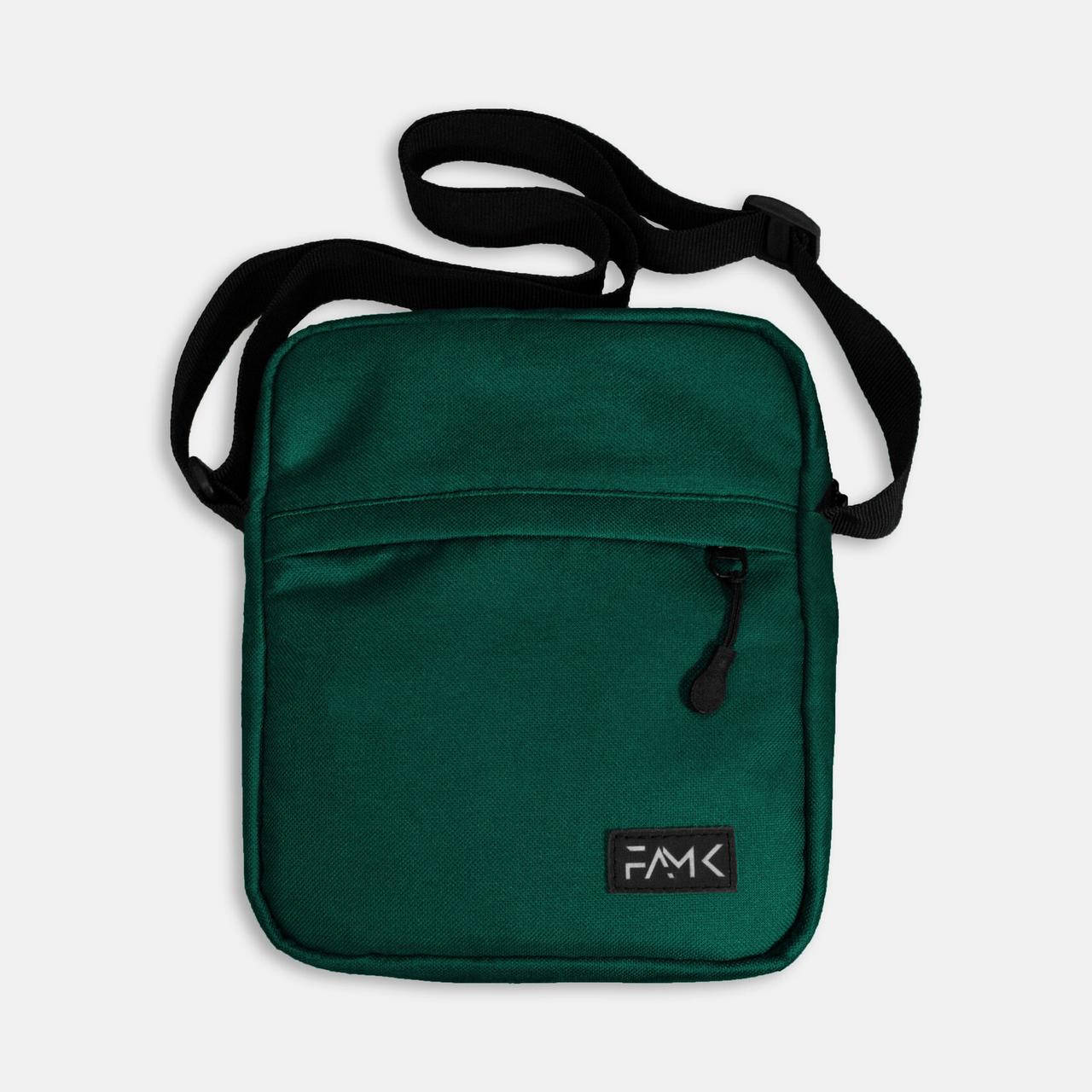

Сумка мессенджер Famk Green, Зелёный