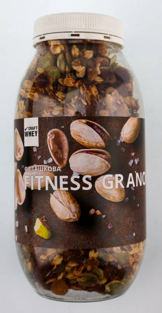 

Гранола CRAFT WHEY Fitness Granola Фисташковая 450 г