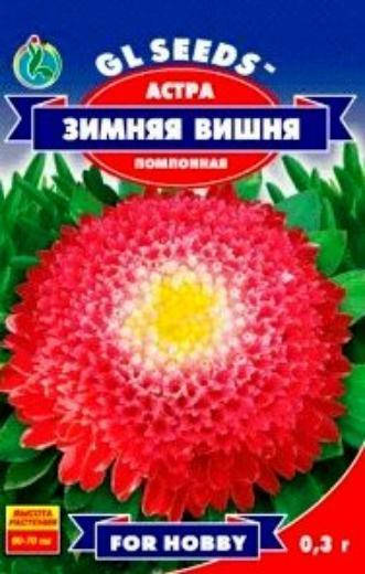 

Астра Зимняя вишня - 0.3г - Семена цветов, Красный