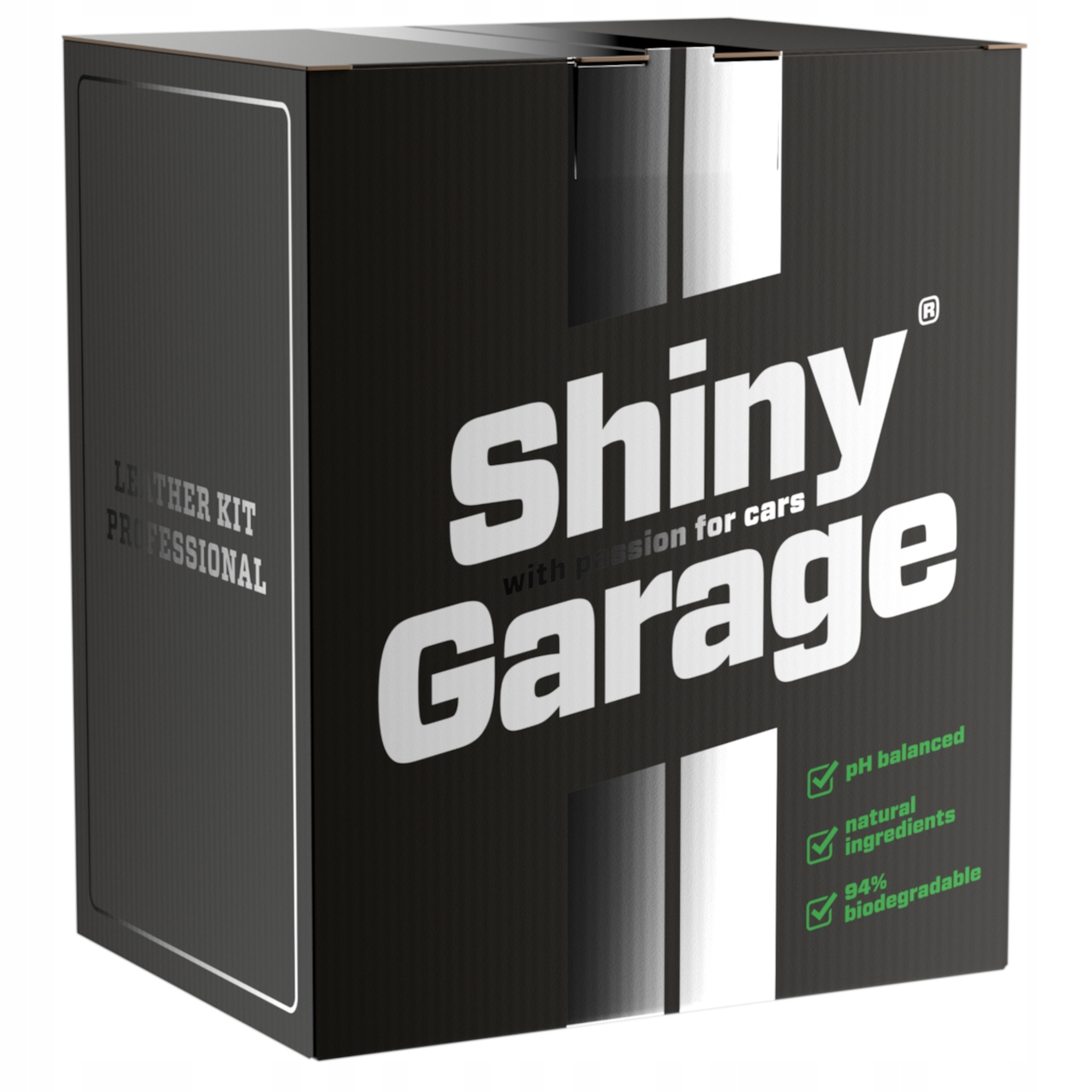 

Набор для ухода за кожей авто Leather Kit Strong - Shiny Garage, Белый