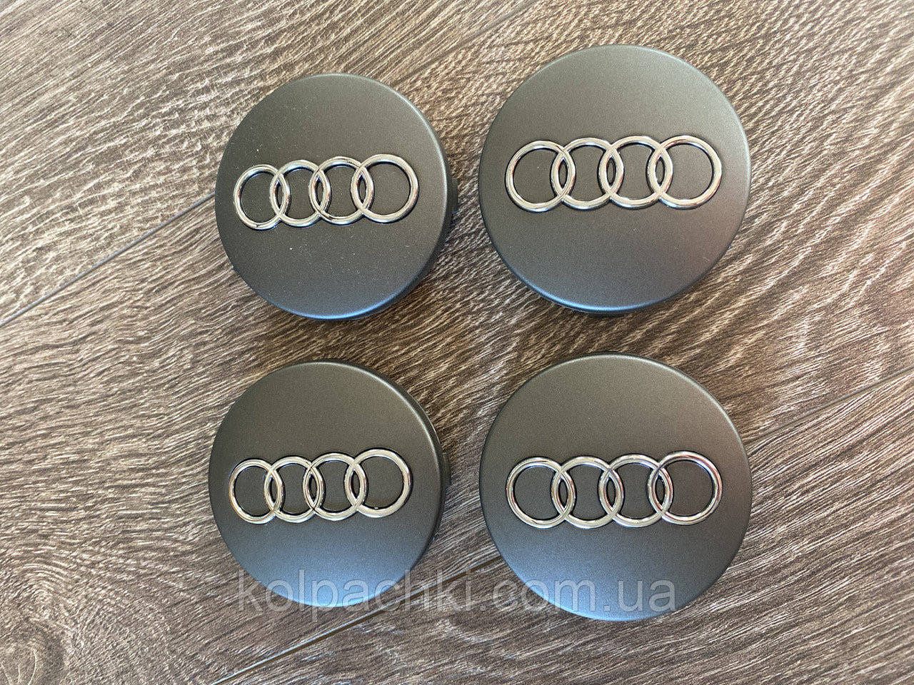 

Колпачки на диски Audi 4B0601170 60мм 57 мм серые