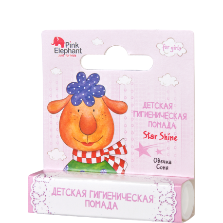 

Pink Elephant гіг. помада Star shine ОВЕЧКА СОНЯ 3.6 г ( термін 01.2022)