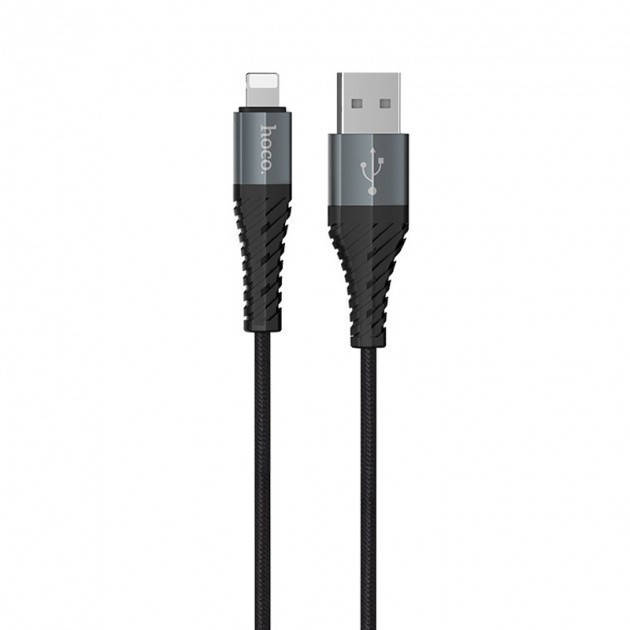 

Кабель HOCO iphone USB - Lightning зарядка и передача данных X 38 (айфон) 1м черный