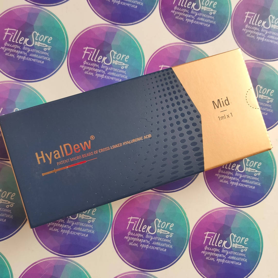 

Филлер гиалуроновой кислоты HyalDew Mid