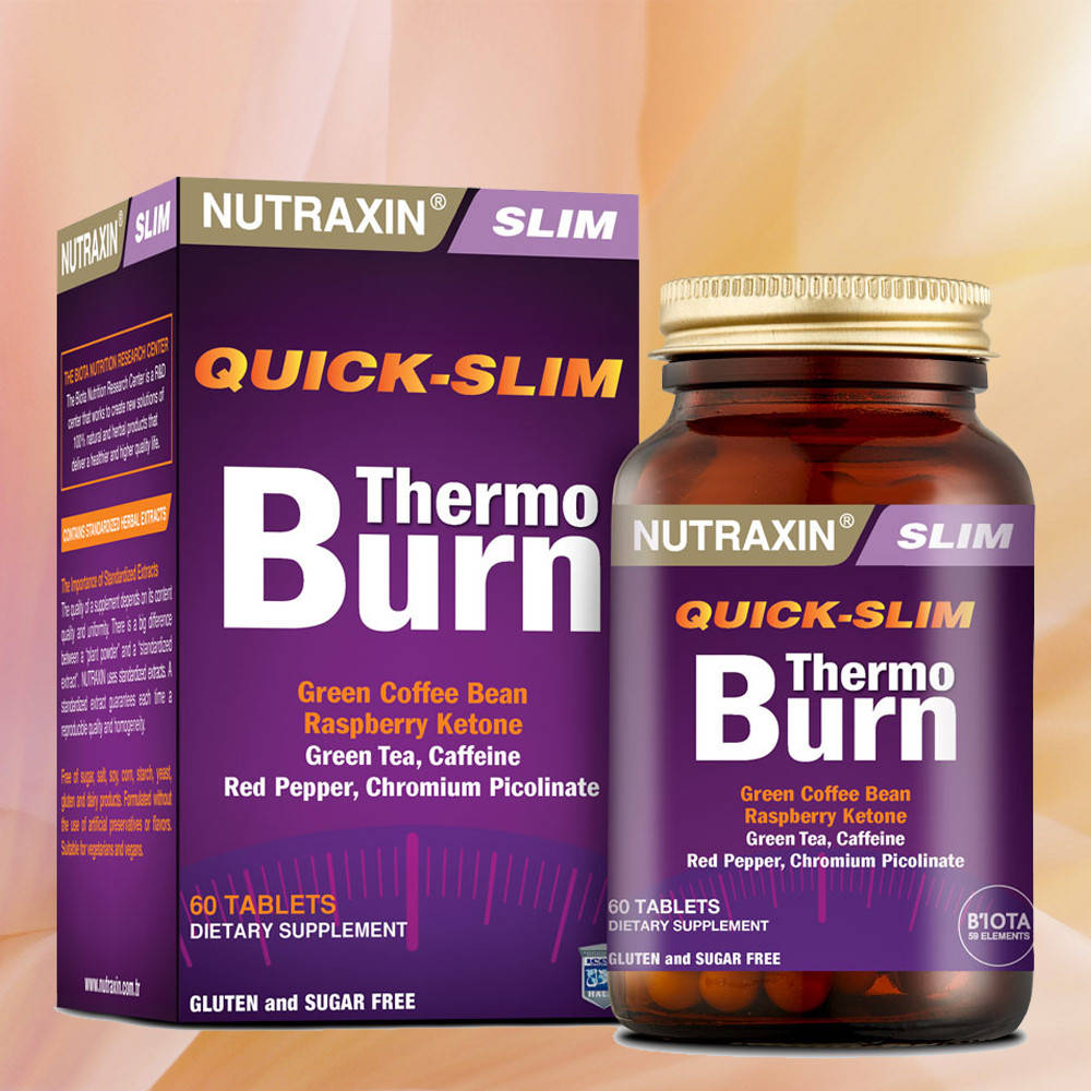

Диетическая добавка для быстрого похудения QS THERMO BURN NUTRAXIN, 60 таблеток