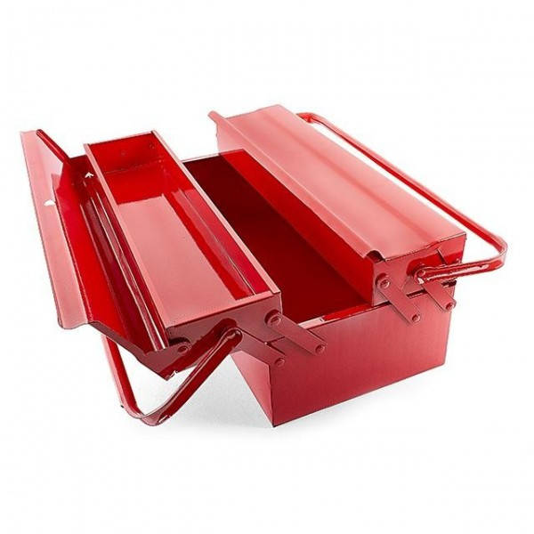 

Ящик для инструментов металлический 450 мм, 3 секции INTERTOOL HT-5043