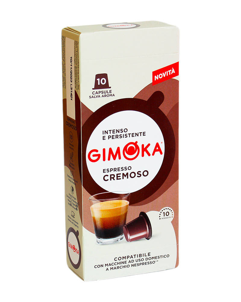 

Капсула Gimoka CREMOSO Nespresso, 10 шт (30/70)