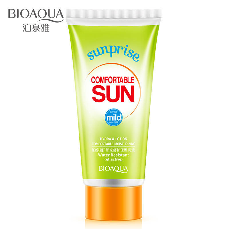 

Лосьон после загара с алоэ Bioaqua Sunprise Comfortable Sun Hydra Lotion, 60г