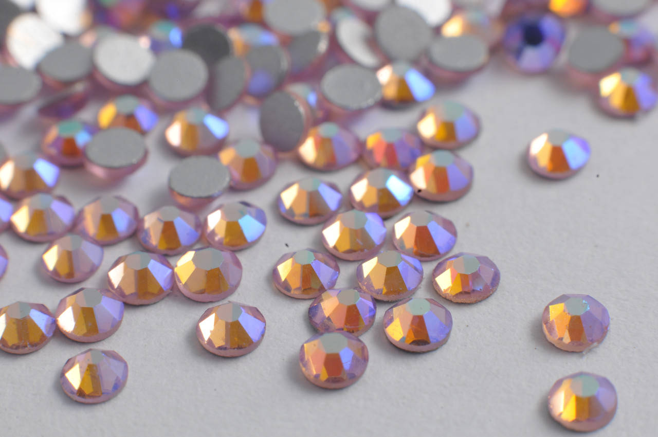 

Стразы Lt. Pink AB(Хамелеон) хрустальные для дизайна ногтей для маникюра декор