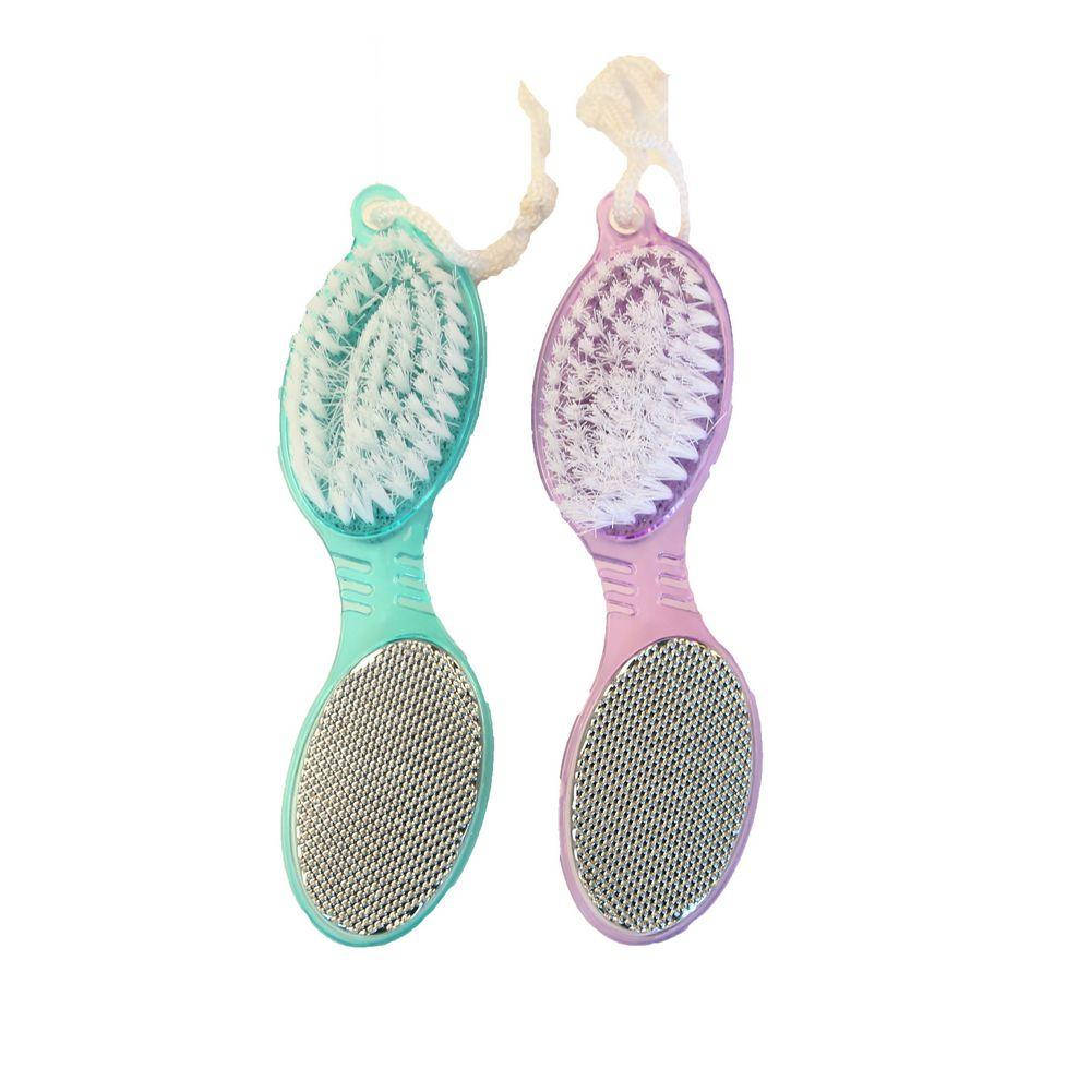 

Терка педікюрна 4в1 - щітка, пемза, металева терка, пилка