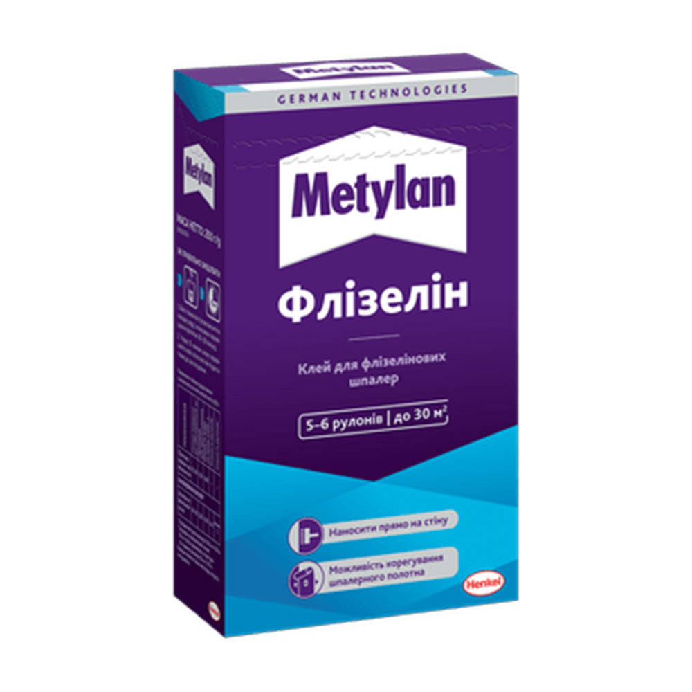 

Клей для обоев Metylan Flizelin 250 г