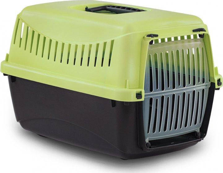 

Переноска до 4-х кг GIPSY XS Green 39*26*25 см ЗЕЛЕНАЯ (дверь пластик), Зелёный