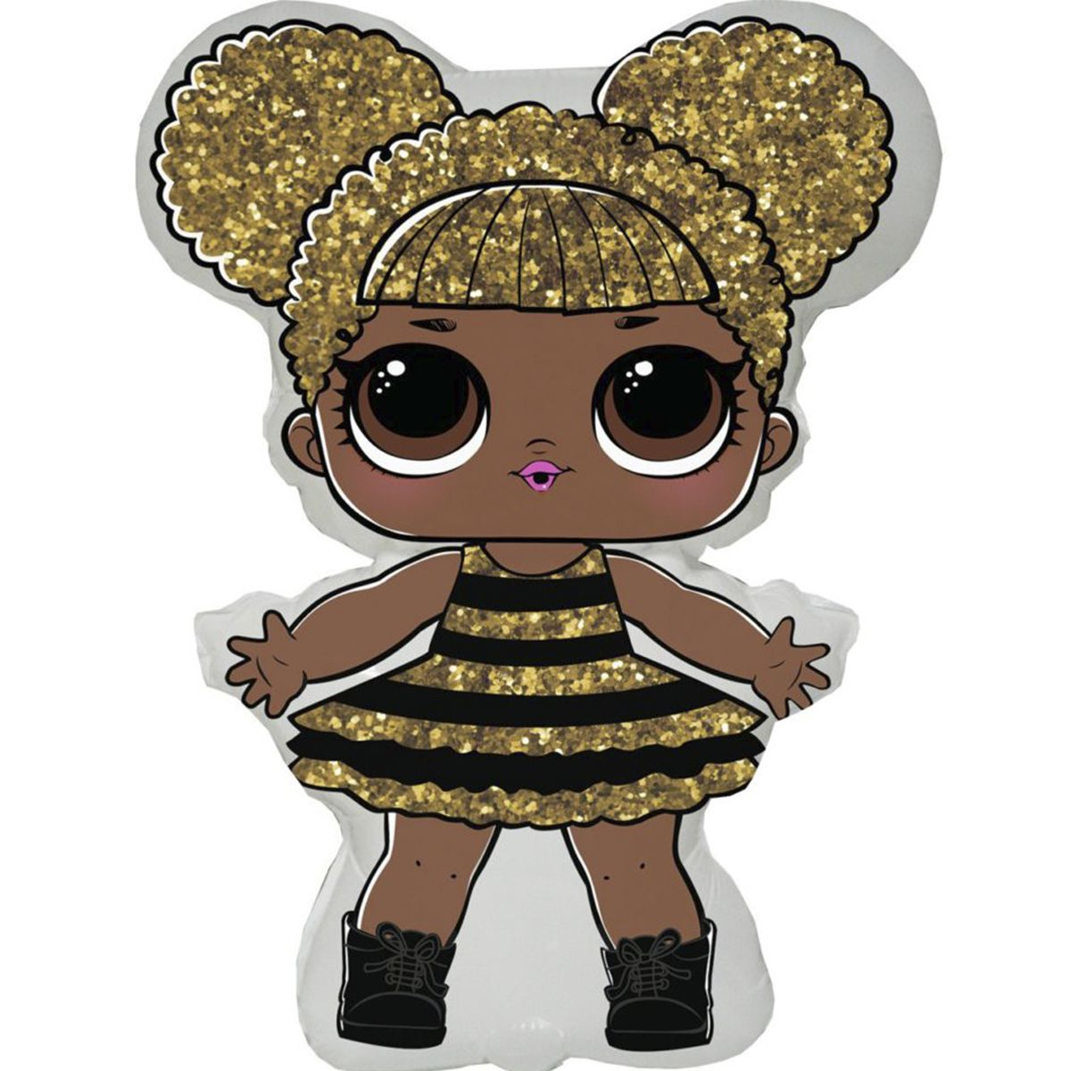 

Фольгированный шарик Flexmetal (60х86 см) Кукла Лол Квин Би lol queen bee, Разные цвета