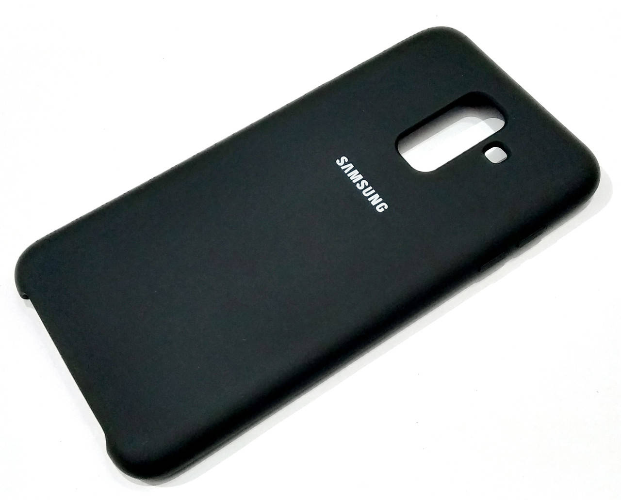 

Чехол Silicone Case Cover для Samsung Galaxy A6+ A605 2018 / A6 Plus 2018 черный