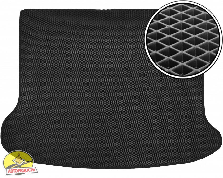 

Коврик в багажник для Volvo XC 60 '09-17, EVA-полимерный, черный (Kinetic)