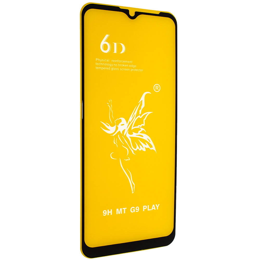 

Cтекло Motorola G9 PLAY, premium, защитное 6D, Прозрачный