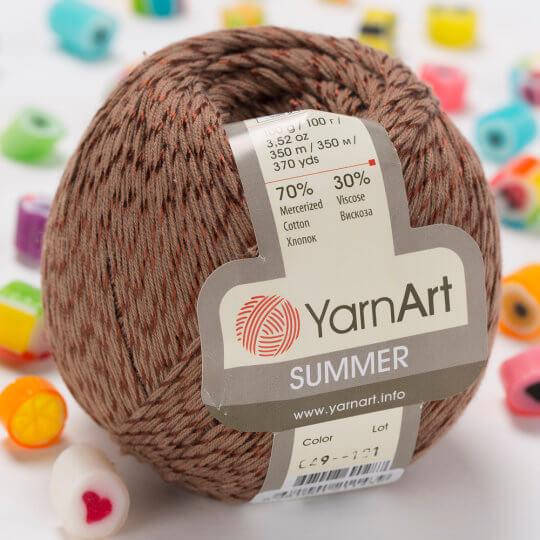 

Пряжа YarnArt Summer 49, Коричневый