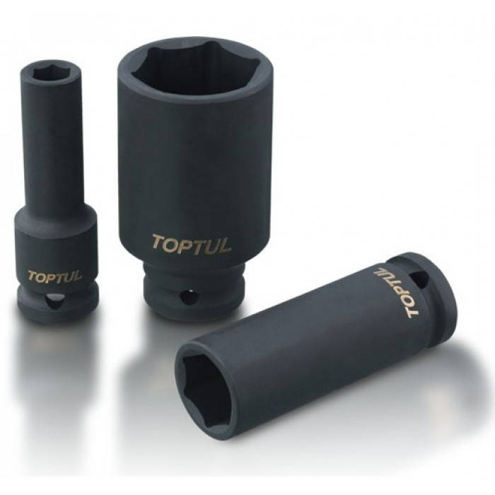 

Головка торцевая ударная 1/2" длинная 17мм TOPTUL KABE1617