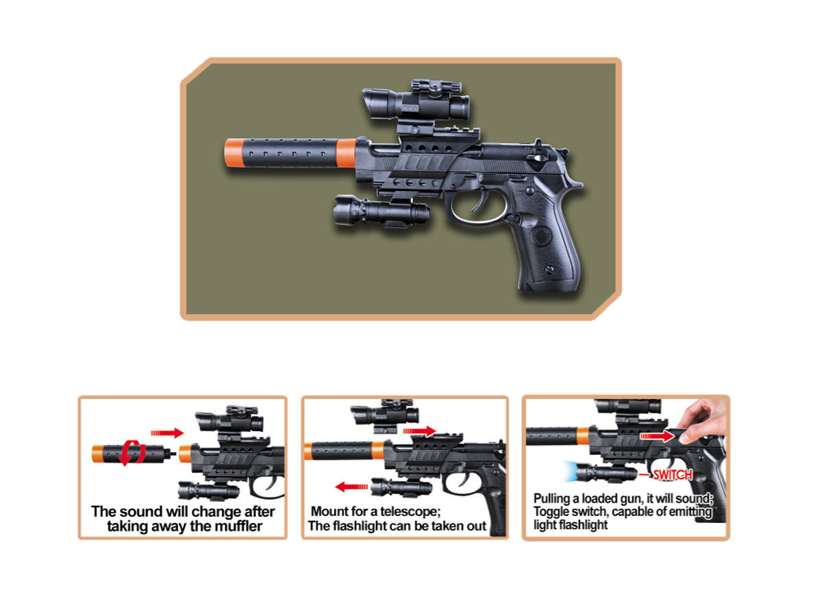 

Игрушечный пистолет Combat , 0275