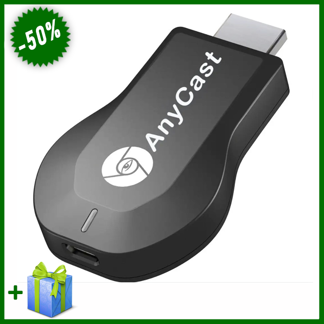 

Медиаплеер AnyCast M2 Plus TV Stick, беспроводной многофункциональный адаптер для телевизора