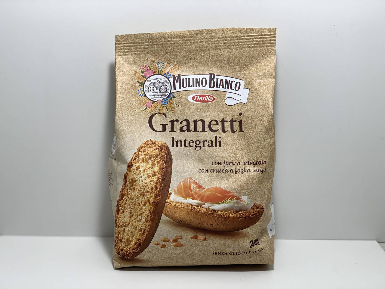 

Сухари MULINO BIANCO Granetti Integrale (отруби) 280г