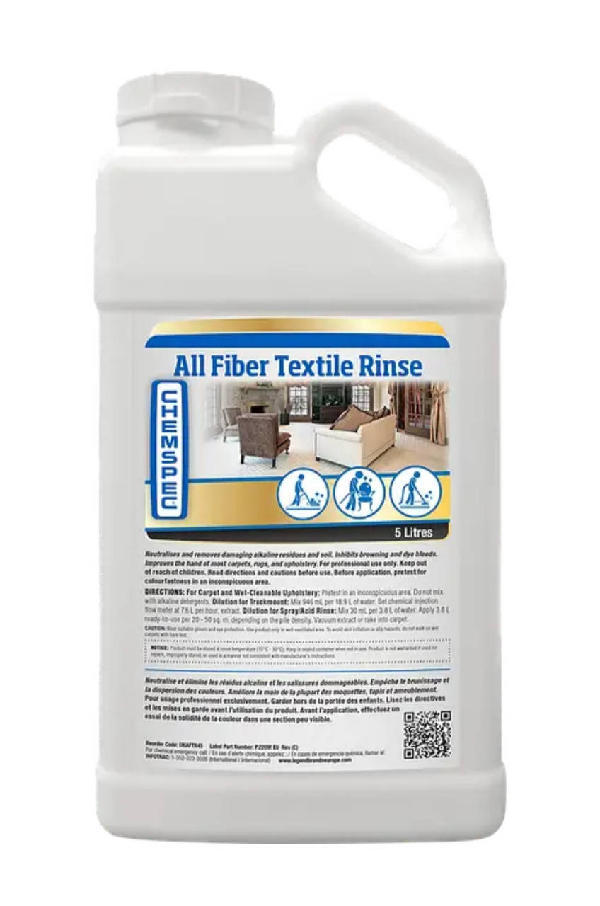

Ополаскиватель для ковров 5 л. All fiber textile Rinse